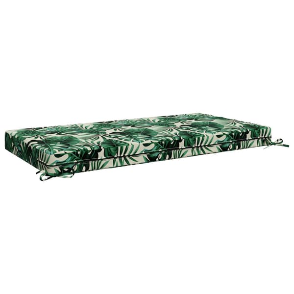 Sittkudde SOEST 100% Polyester Bladmönster 120 x 80 x 10 cm