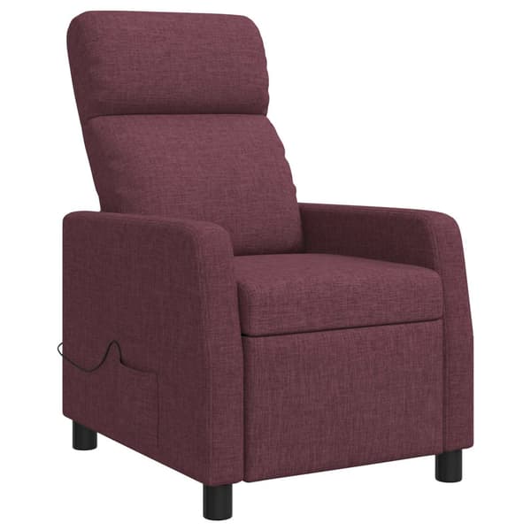 Massagefåtölj Lila Tyg