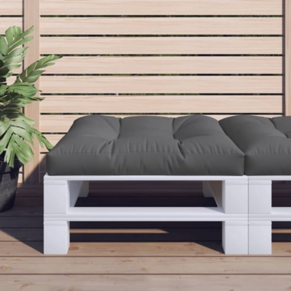 Palldyna antracit 80x80x12 cm tyg