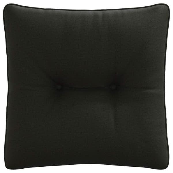 Ryggkudde PUTTEN 100% Polyester Svart 40 x 40 x 10 cm