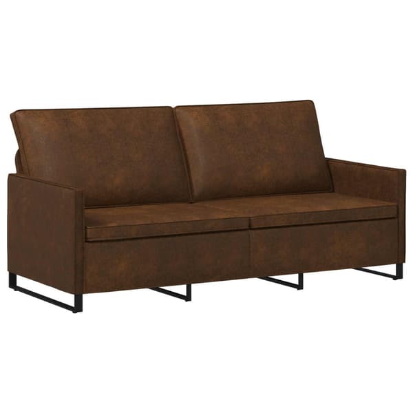Soffset 2 st Brun Faux mockatyg