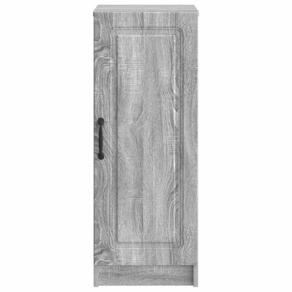 Sideboard Grå sonoma-ek 33 x 34,5 x 87 cm Konstruerat trä