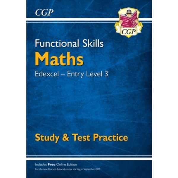 Functional Skills Maths: Edexcel Entry Level 3 - Study & Test Practice (häftad, eng)