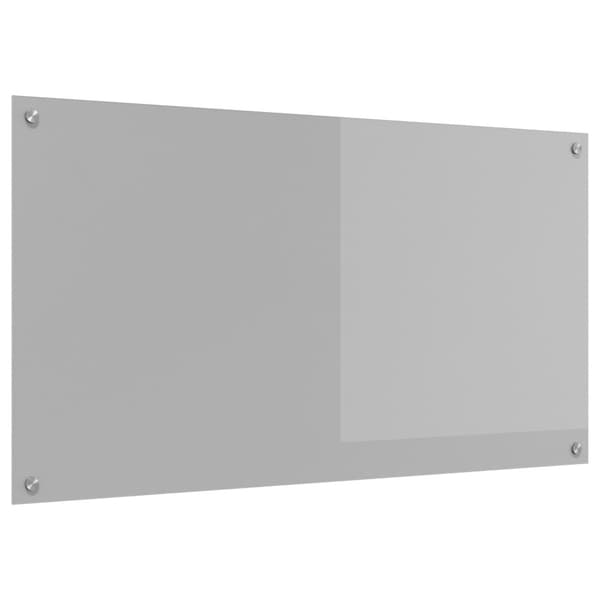 Köksskydd Ljusgrå 110 x 60 cm härdat glas