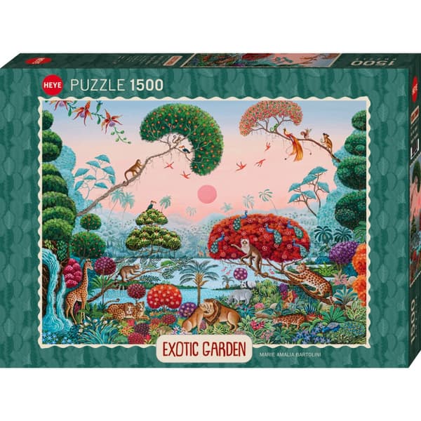 Exotic Garden, Jungle Paradise, Pussel, 1500 bitar, Heye