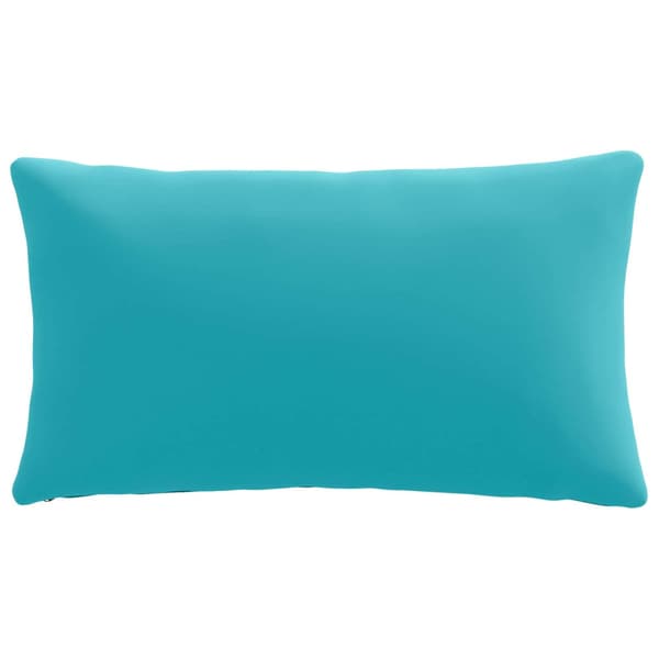 1-delad ryggkudde PUTTEN 100% Polyester Turkos 80 x 40 x 15 cm