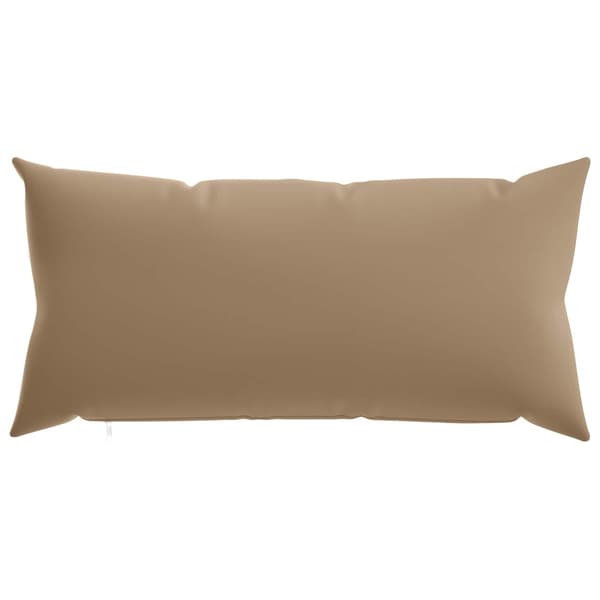 Kuddöverdrag 12 st HEERLEN Taupe 40 x 80 cm Polyester