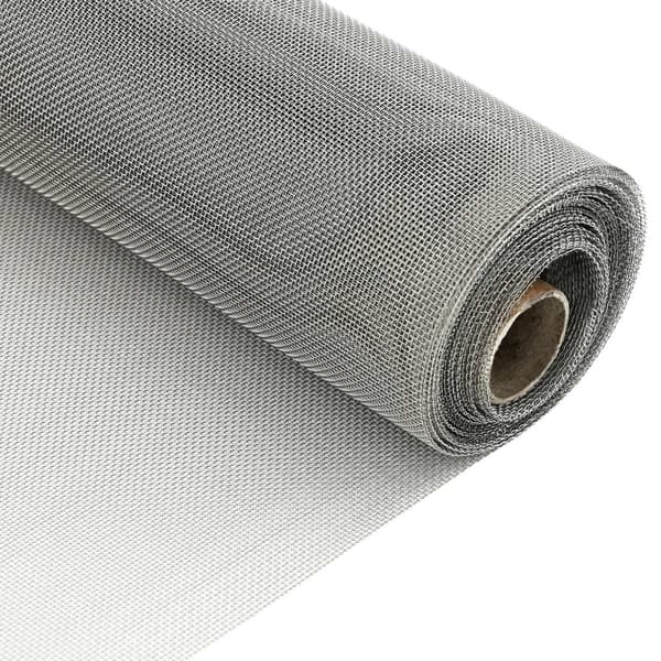 Nätduk 40 x 2000 cm 20 Mesh Rostfritt stål 201 Silver