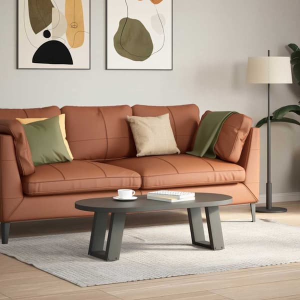 Soffbordsben U-formade 2 st antracit 30x(30-31) cm stål