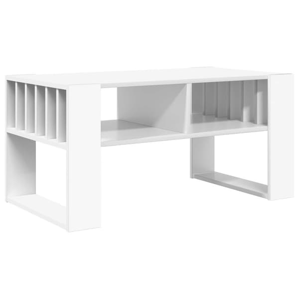 Kaffeebord Vit 92 x 49,5 x 45 cm Konstruerat trä