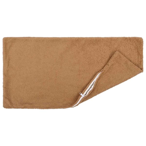 Kuddöverdrag 2 st HEERLEN Beige 40 x 80 cm Bouclé