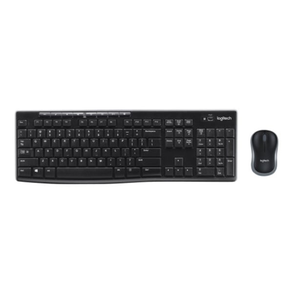 Logitech MK270 Wireless Combo - sats med tangentbord och mus - QWERTY - USA, internationellt Inmatningsenhet