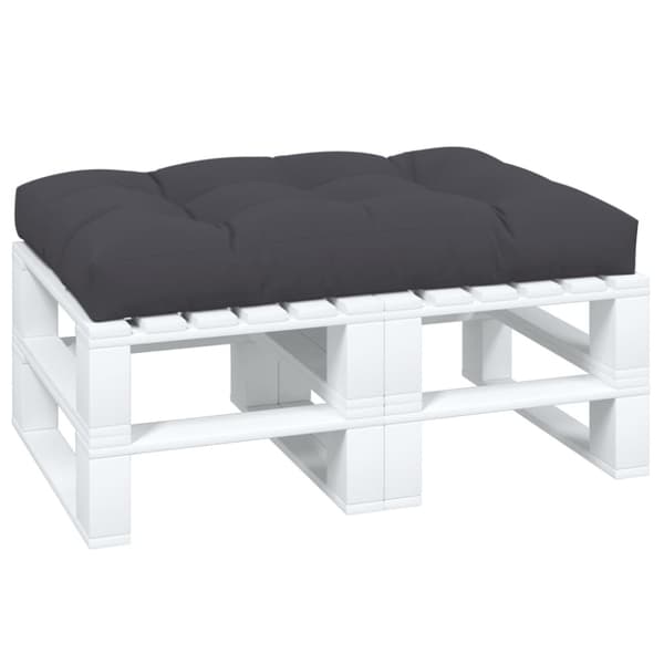 Palldyna antracit 120x80x12 cm tyg