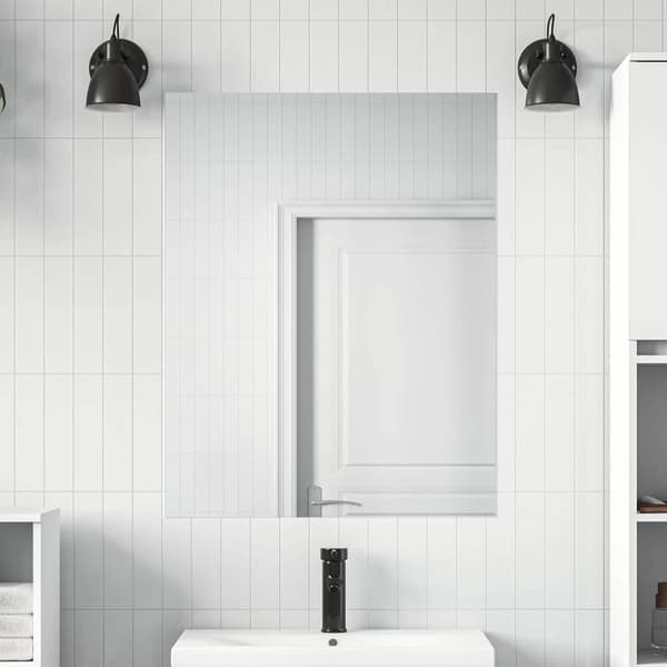 Självhäftande spegelfolie 60 x 100 cm 2 st Silver PET