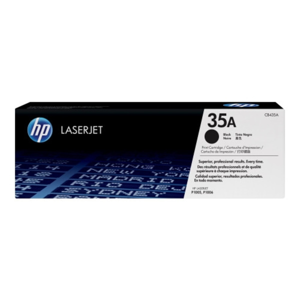 HP 35A - svart - original - LaserJet - tonerkassett (CB435A)