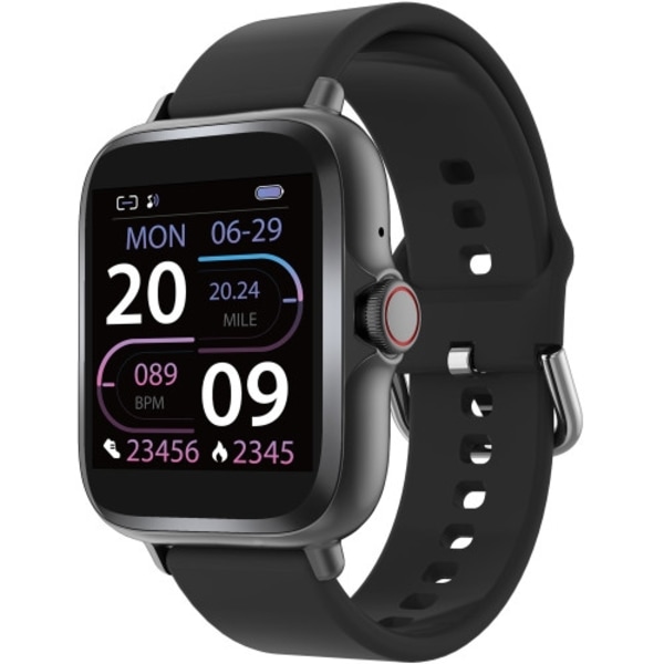 SmartWatch 1,44 display Hjärtsensor Svart
