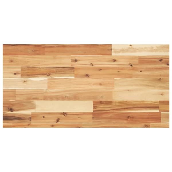 Bordsskiva 80x40x4 cm rektangulär massiv akacia