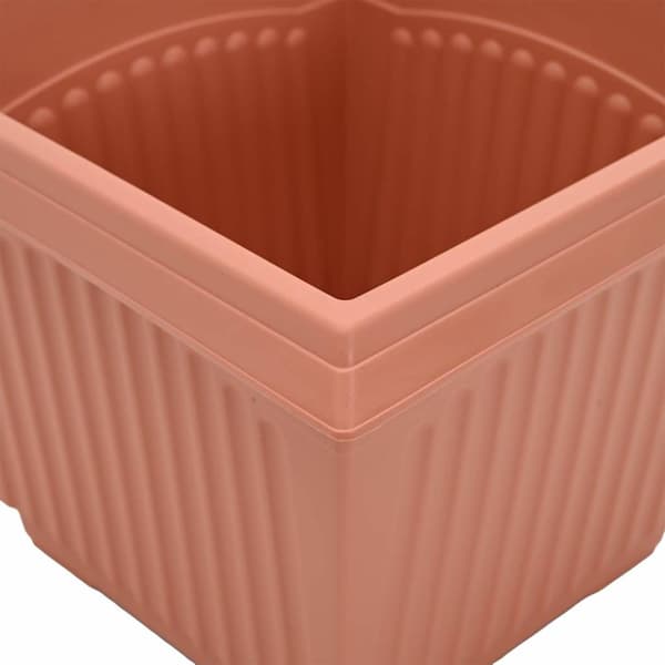 Växtkrukor 24 pcs Murgrön 16 x 16 x 14 cm Plast