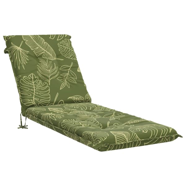 Solstol Kudde GEMERT 100% Polyester Bladdesign 190 x 50 x 9 cm