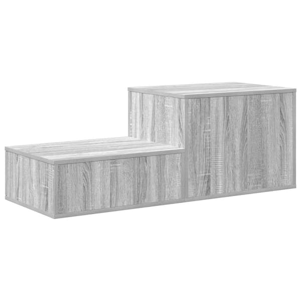 Förvaringsskåp 2 pcs Grå Sonoma 108 x 41 x 40 cm