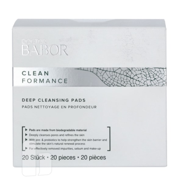 Babor Clean Formance Deep Cleansing Pads 20 pack Dam