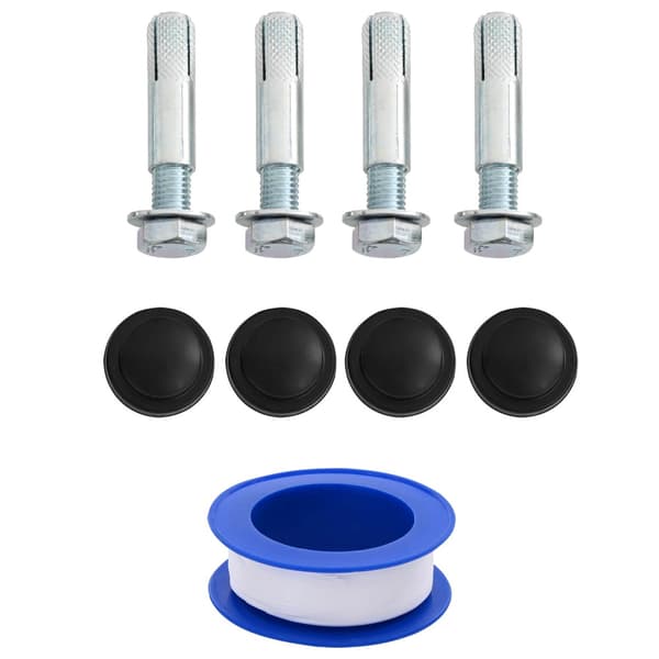 Solig Dusch med Duschhuvud PVC, ABS, Zinklegering Svart