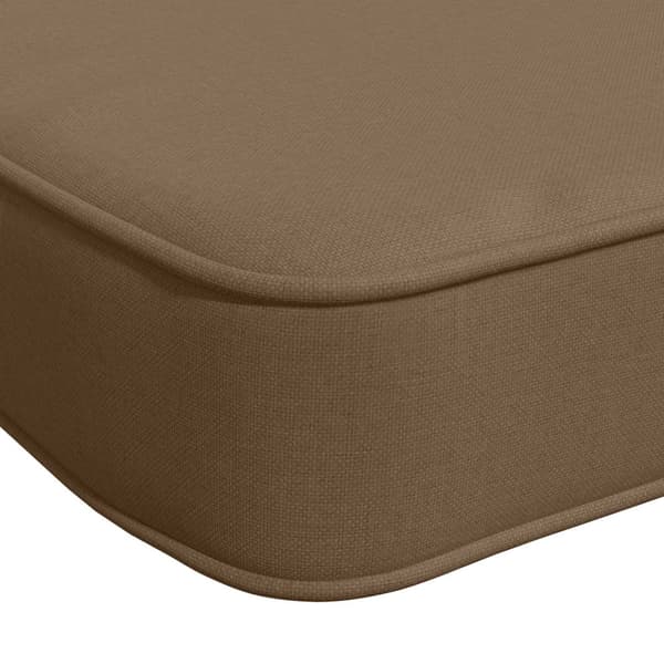 2-delade Bänk Kuddar VUGHT 2 st 100% Polyester Taupe