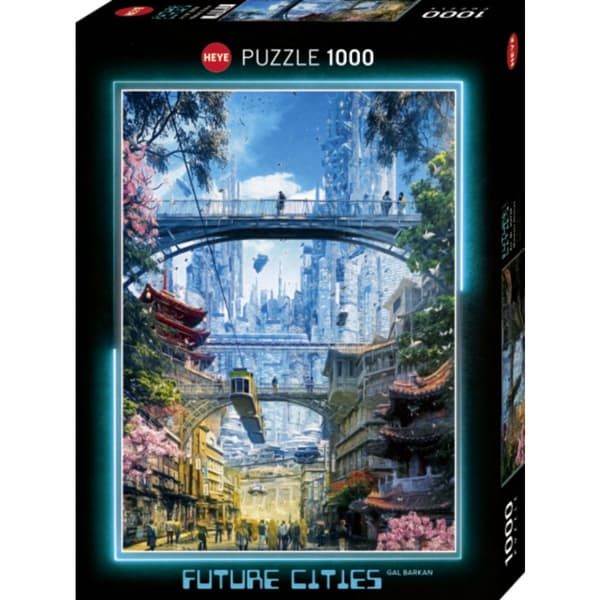 Future Cities, Markets District, Pussel, 1000 bitar, Heye