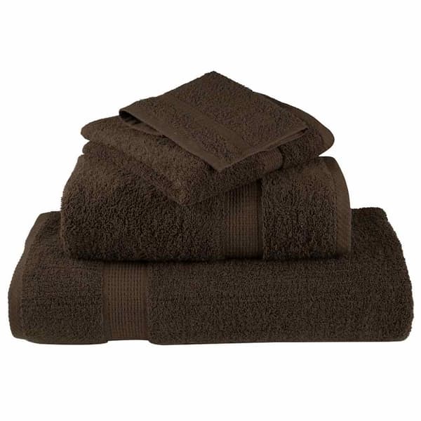 Premium handdukar 8 st SOLUND brun 600 gsm