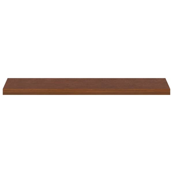 Trappsteg 2 st 110 x 30 x 2 cm Mörkbrun Massivt Ekträ