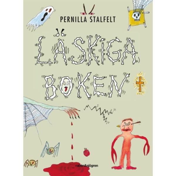 Läskiga boken (inbunden)