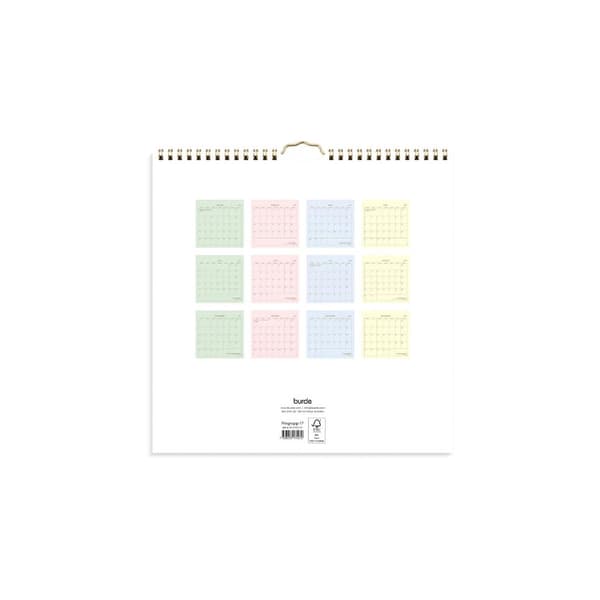 Väggkalender Color 2027
