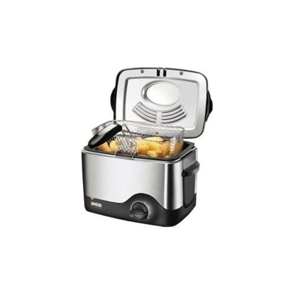 UNOLD 58615 - fritös - rostfritt stål/svart