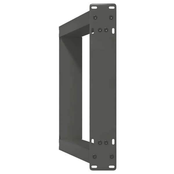 Konsolbordsben U-formade 2 st antracit 28x(72-73) cm stål