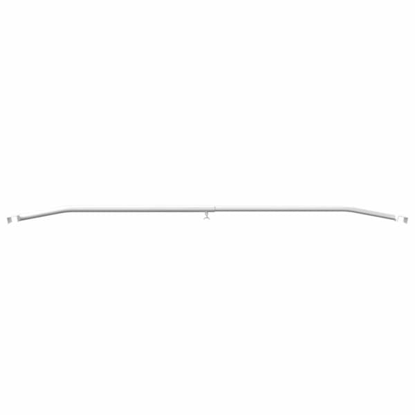 Tarpaulinbracket för släp 3 pcs Silver 100-145 cm Aluminium