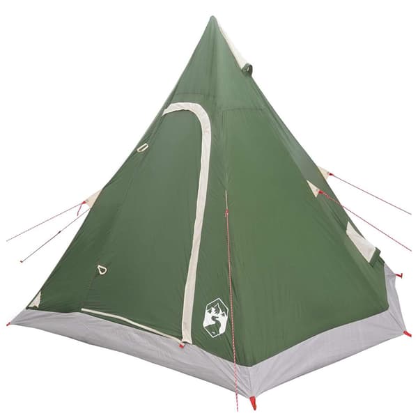 3 person Grön 185T Polyester med PU-beläggning