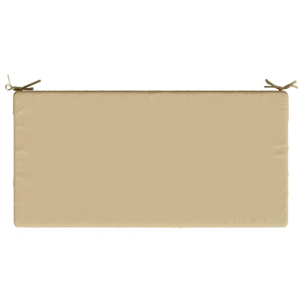 Sittkudde SOEST 100% Polyester Beige 120 x 60 x 15 cm