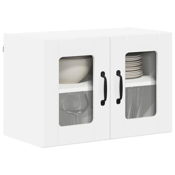 Köksskåp Lucca 2 pcs Vit högglans 60 x 31 x 40 cm