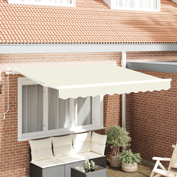 Markisväv Kräm 3,5 x 2 m Polyester