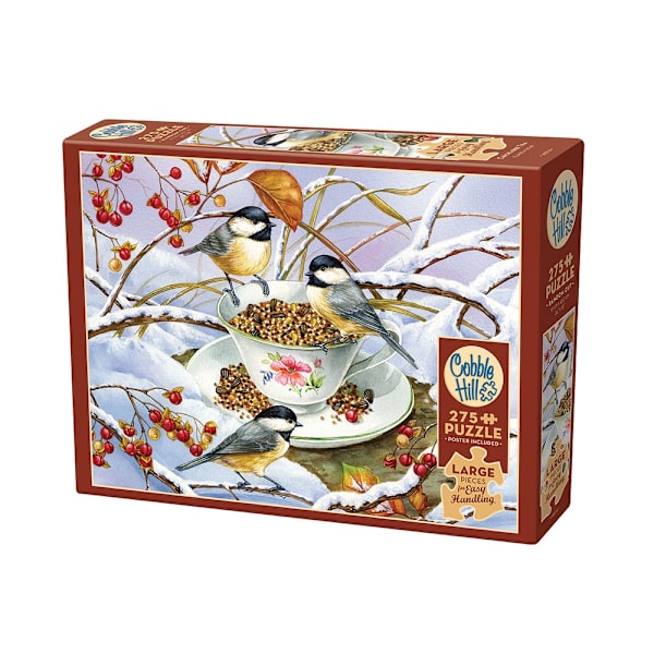 Chickadee Tea, Pussel, 275 Stora Bitar, Cobble Hill
