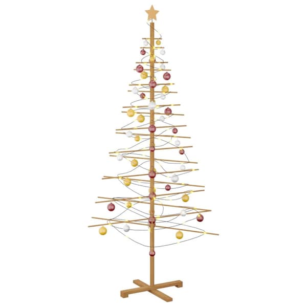 Träjulgran Brun 210 cm Bambu