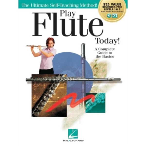 PLAY FLUTE TODAY BEGINNERS PACK (häftad, eng)
