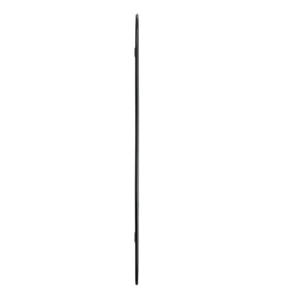 Väggspegel svart 90x40 cm