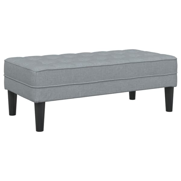 Soffset 2 st Ljusgrå Polyester