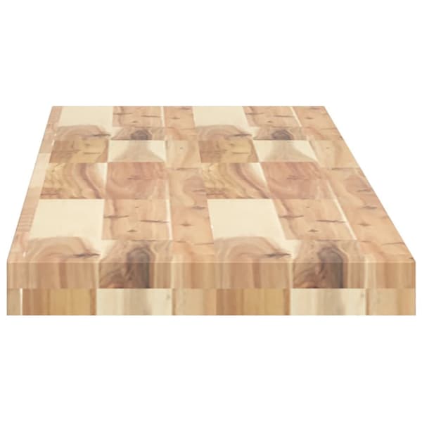 Bordsskiva 120x30x4 cm rektangulär massiv akacia