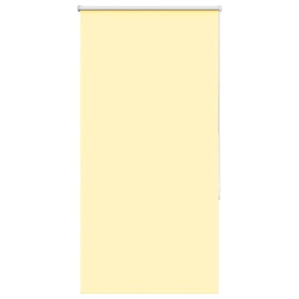 Rullgardin mörkläggningsgul 75x150 cm tyg bredd 70,7 cm