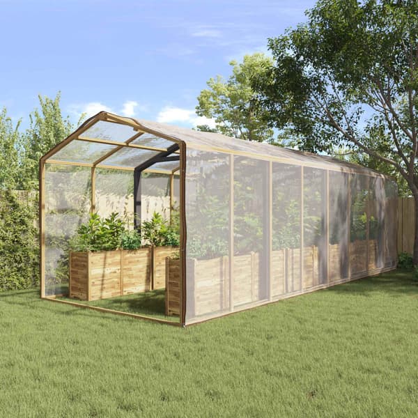 Växtskydd Transparent 6 x 8 m PE