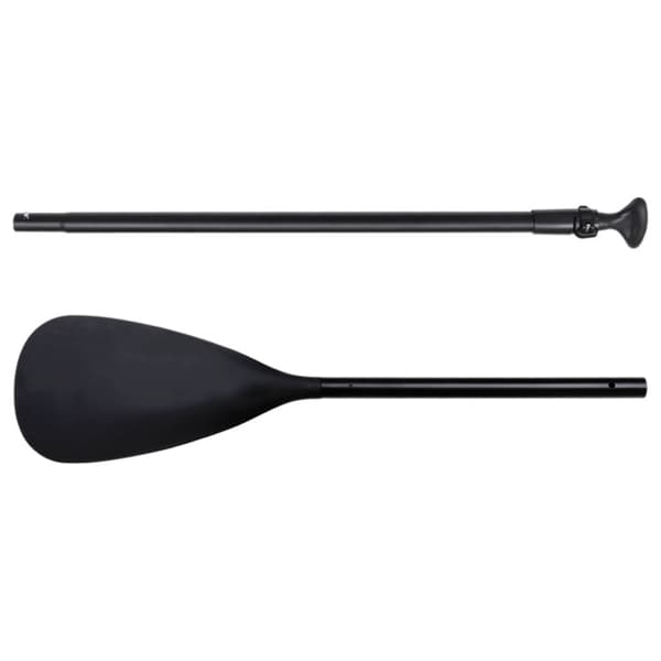 Upplåsbar SUP-bräda set blå 330x76x10 cm