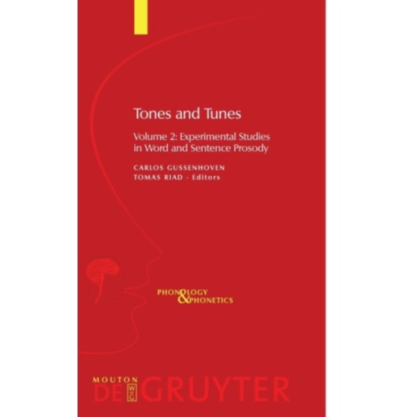 Experimental Studies in Word and Sentence Prosody (inbunden, eng)