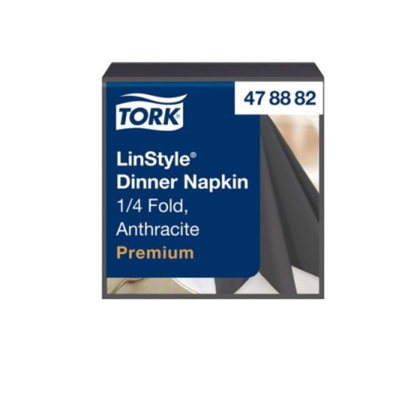 Servett TORK LinStyle antr 39x39cm 50/fp
